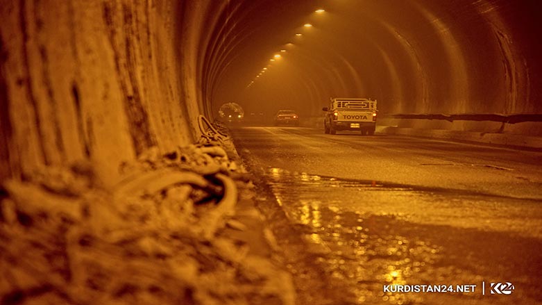 به‌ وێنه‌.. ڕۆژ دوای ڕۆژ تونێلی ده‌ربه‌ندیخان مه‌ترسیدارتر ده‌بێت